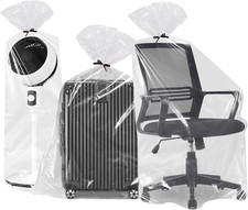 Sacchetti Extra Large in Plastica Trasparente, 90 X 110 Cm, 3 Pezzi, Sacchetti D