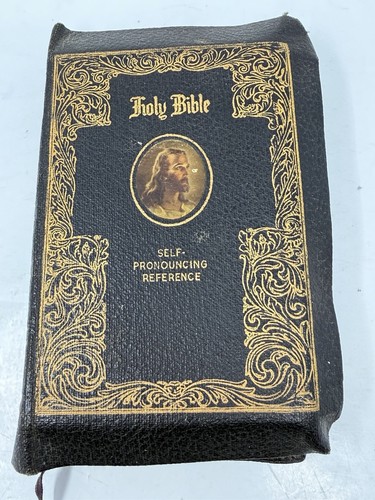 Vintage 1950 holy bible - bible, king