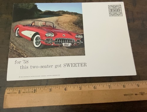 Chevrolet corvette 1958 - corvette,