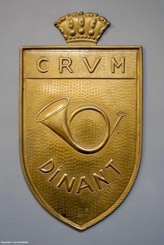 Antica insegna latta c r - in,