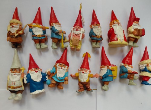Lote figuras pvc david - figuras, el