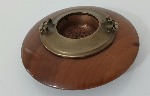 Posacenere bracere ottone rame - posacenere,