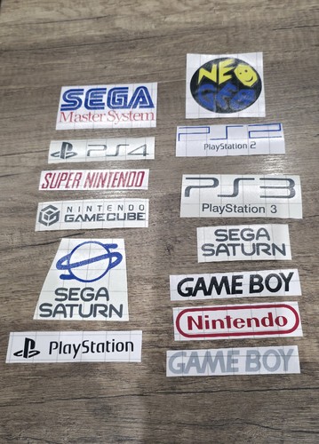 Lot adhésifs retrogaming - lot, de