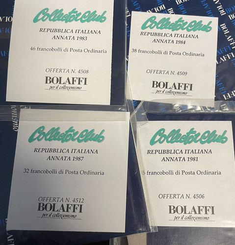 Bolaffi francobolli annata - francobolli,