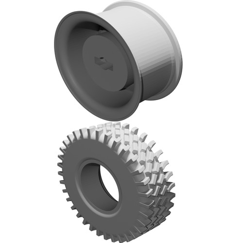 Set pneumatici crawler offroad - set,