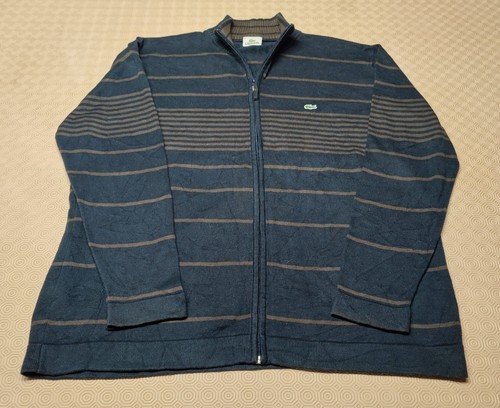 Gilet zippé lacoste - zippé, noir