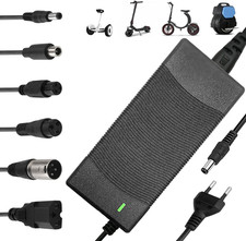 Caricatore Monopattino Elettrico, 42V 2A Caricatore Hoverboard Con 6 Connettori,