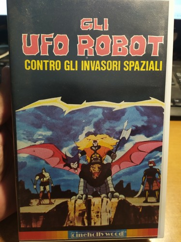 Vhs gli ufo robot - ufo,