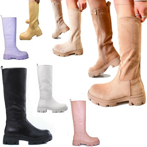 Scarpe donna stivali combat - scarpe,