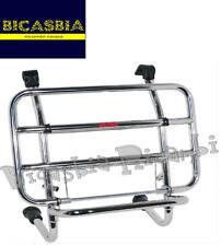 5237 - PORTAPACCHI ANTERIORE CROMATO VESPA 50 125 PK S XL N V RUSH FL FL2 HP