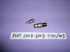 PORTALAMPADA LUCETTA SPIA CRUSCOTTO FIAT 500 D F L R FIAT 600D FIAT 1100/103