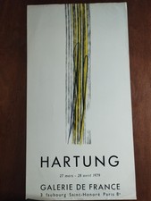 Hans Hartung Manifesto Mostra 1979