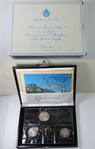 San marino 1981 - marino, trittico