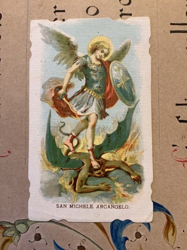 Santino con orazione - , san
