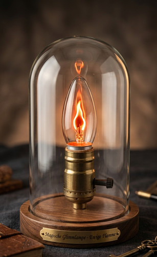 Flame light bulb candela - -,