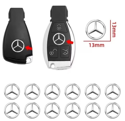 2pz logo chiave mercedes - logo, 13mm