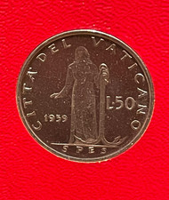 Moneta VATICANO 50 Lire 1959