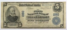 [R3512] 5 Dollaro Cooperstown Nuovo York 1903, Stati Uniti, Lyons-Roberts