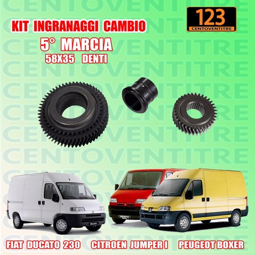 Kit ingranaggi cambio marcia - kit,