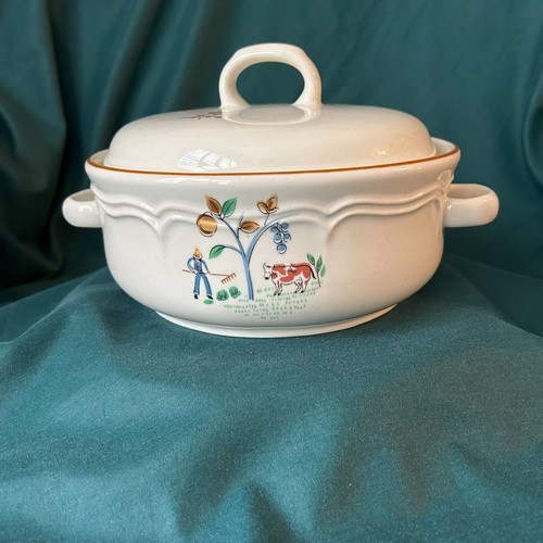 Casseruola coperta vintage