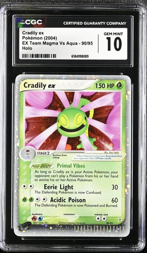 Pokemon cradily team - cradily, ex