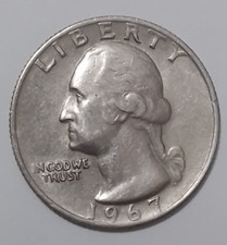 Usa 1967 quarter - usa,