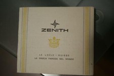GARANZIA GUARANTEE WARRANTY ZENITH IN BIANCO ANNI 70