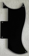 Nuovo per Epiphone SG Speciale Battipenna Chitarra Piastra Graffio,5 Strati Nero