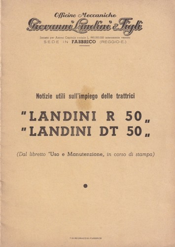 Landini trattrici e dt - ,