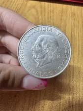 MONETA MESSICO HIDALGO 5 PESOS