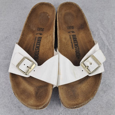 Sandali Birkenstock bianco numero 39 donna