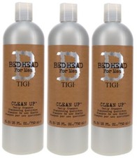 TIGI Bed Head For Men Clean Up Shampoo Quotidiano 25,36 oz (Confezione da 3)