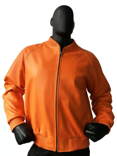 Giacca uomo arancione basic