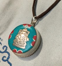 Amuleto tibetano gau ghau - tibetano,