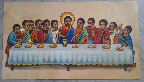 Utima cena pergamena copta - utima,