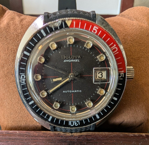 Vintage 1970 bulova snorkel - vintage,