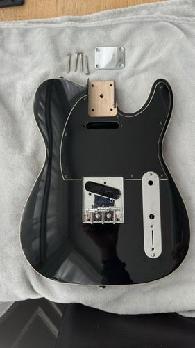 Corpo chitarra telecaster nero - corpo,