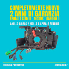 Anello Airbag / Spirale Volante Renault Clio Modus Kangoo – 2 Anni Garanzia