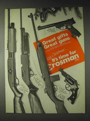 Pubblicità crosman 1973 - crosman,