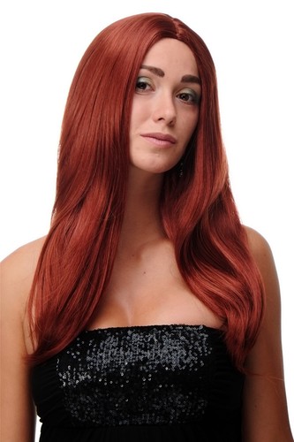 Parrucca rossa rosso rame - parrucca,