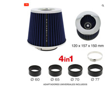 FILTRO ARIA A CONO BLU