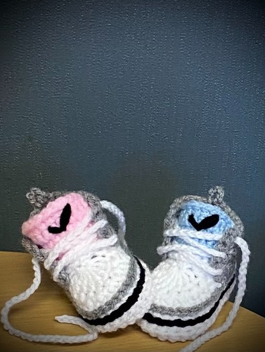 Scarpe all uncinetto - scarpe, neonato