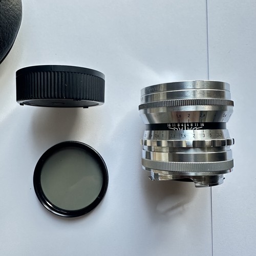 Voigtlander nokton f1 5 - 50, mm