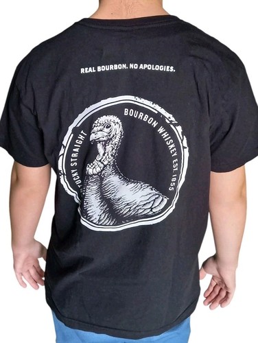 Shirt nera wild turkey - wild,