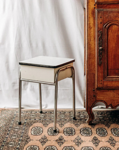 Axel tabouret gris en - le,