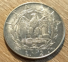 2 LIRE IMPERO 1939 VITTORIO