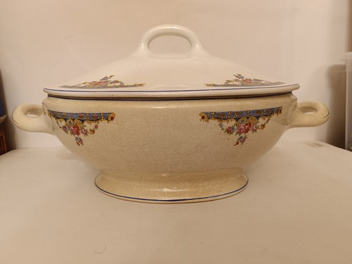 Zuppiera società ceramica - zuppiera,