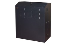 ARMADIO RACK 19" DA MURO VERTICALE 5U MISURE MM 650X730X248 COLORE NERO PER SERV