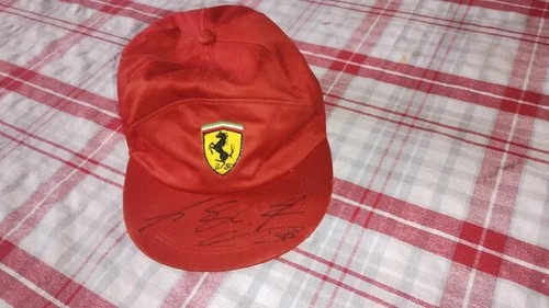 Cappello autografato autentico