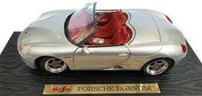 MAISTO SPECIAL EDITION 1:18  AUTO DIE CAST PORSCHE BOXSTER ARGENTO ART 31814